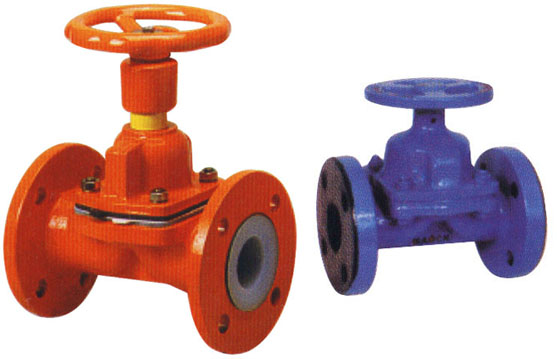 PTFE Lined Diaphragm Valve, Rubber Lined Diaphragm Valve